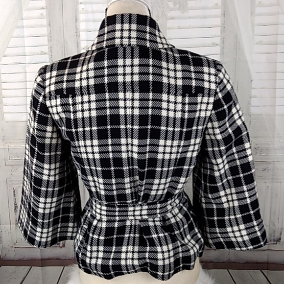 East 5th AVE crop hounds tooth jacket - Picture 6 of 8